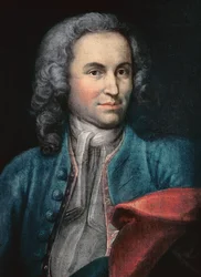 Portret przypuszczalnie Johann Sebastian Bach, 1717-23